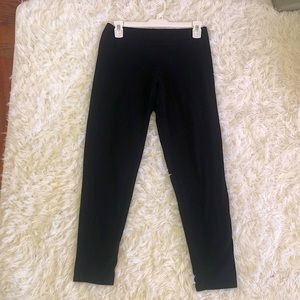 Victoria’s Secret PINK Black Cotton Leggings, NWOT